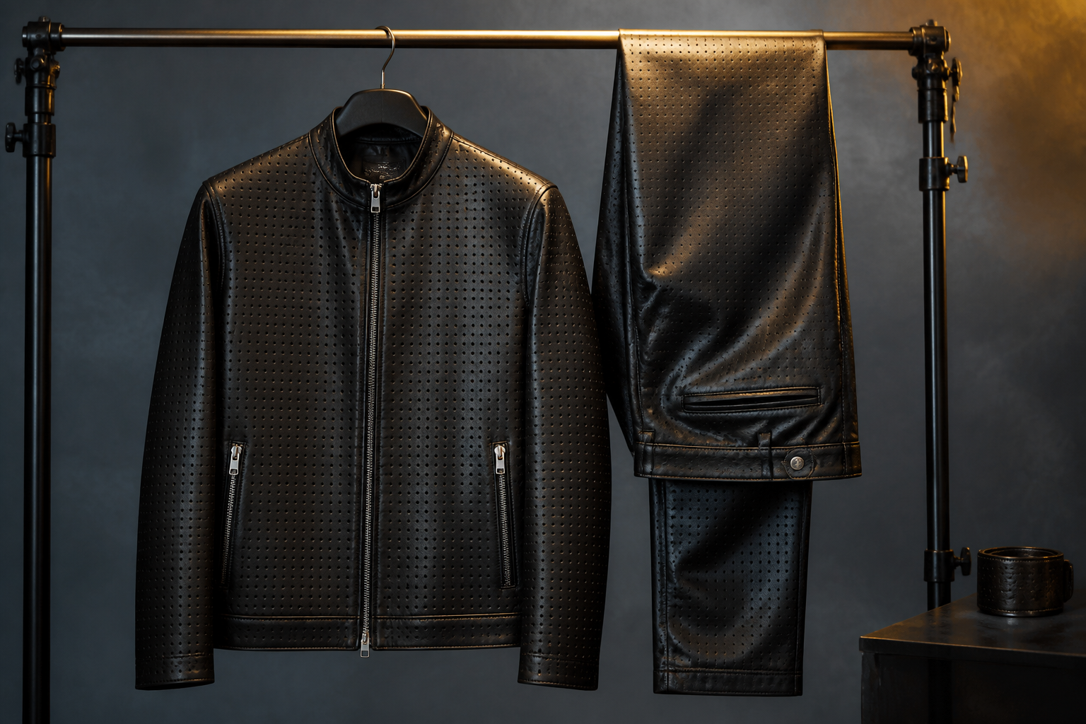 Perforated Summer Suit